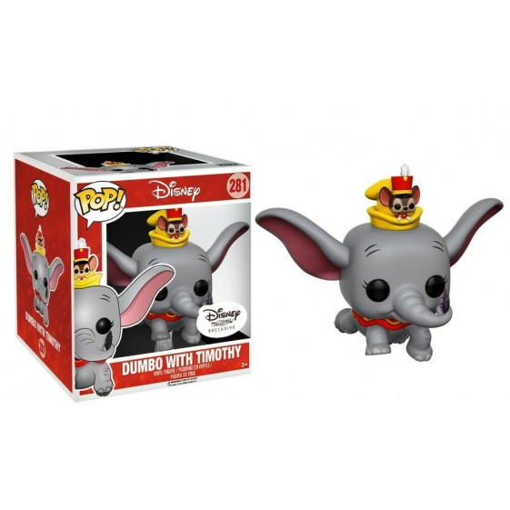 Funko Pop! Disney Dumbo Dumbo with Timothy Treasures Exclusive #281 Vinyl Figure