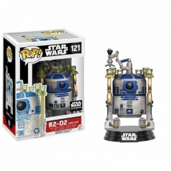 Funko Pop! Movies Star Wars R2-D2 Star Wars Smugglers Bounty Exclusive #121 Vinyl Figure Funko Pop! Movies Star Wars R2-D2 Star Wars Smugglers Bounty Exclusive #121 Vinyl Figure