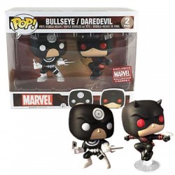 Funko Pop! Marvel Bullseye and Daredevil Marvel Collector Corps Exclusive Vinyl Figure Funko Pop! Marvel Bullseye and Daredevil Marvel Collector Corps Exclusive Vinyl Figure