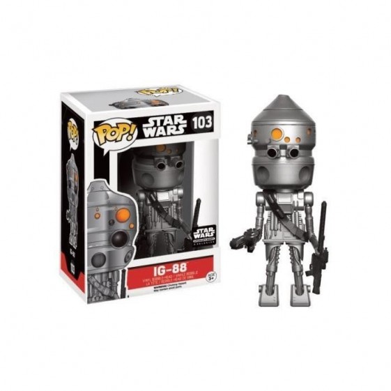 Funko Pop! Movies Star Wars IG-88 Star Wars Smuggler's Bounty Exclusive #103 Vinyl Figure