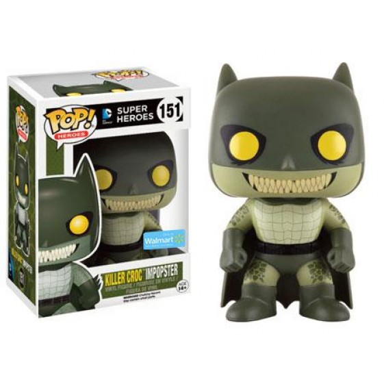 Funko Pop! DC Heroes Killer Croc Impopster Walmart Exclusive #151 Vinyl Figure