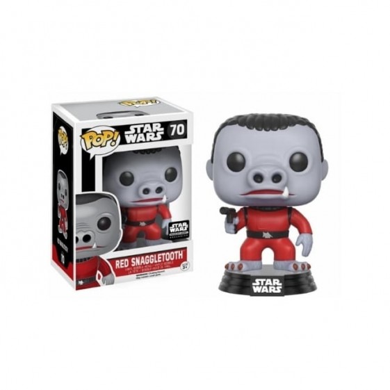 Funko Pop! Star Wars Red Snaggletooth Smuggler's Bounty Exclusive #70 Vinyl Figure